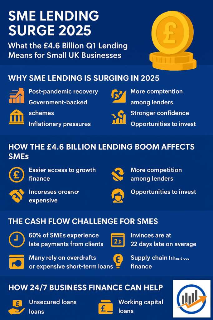 SME Lending Surge 2025: What the £4.6 Billion Q1 Lending Means for Small UK Businesses