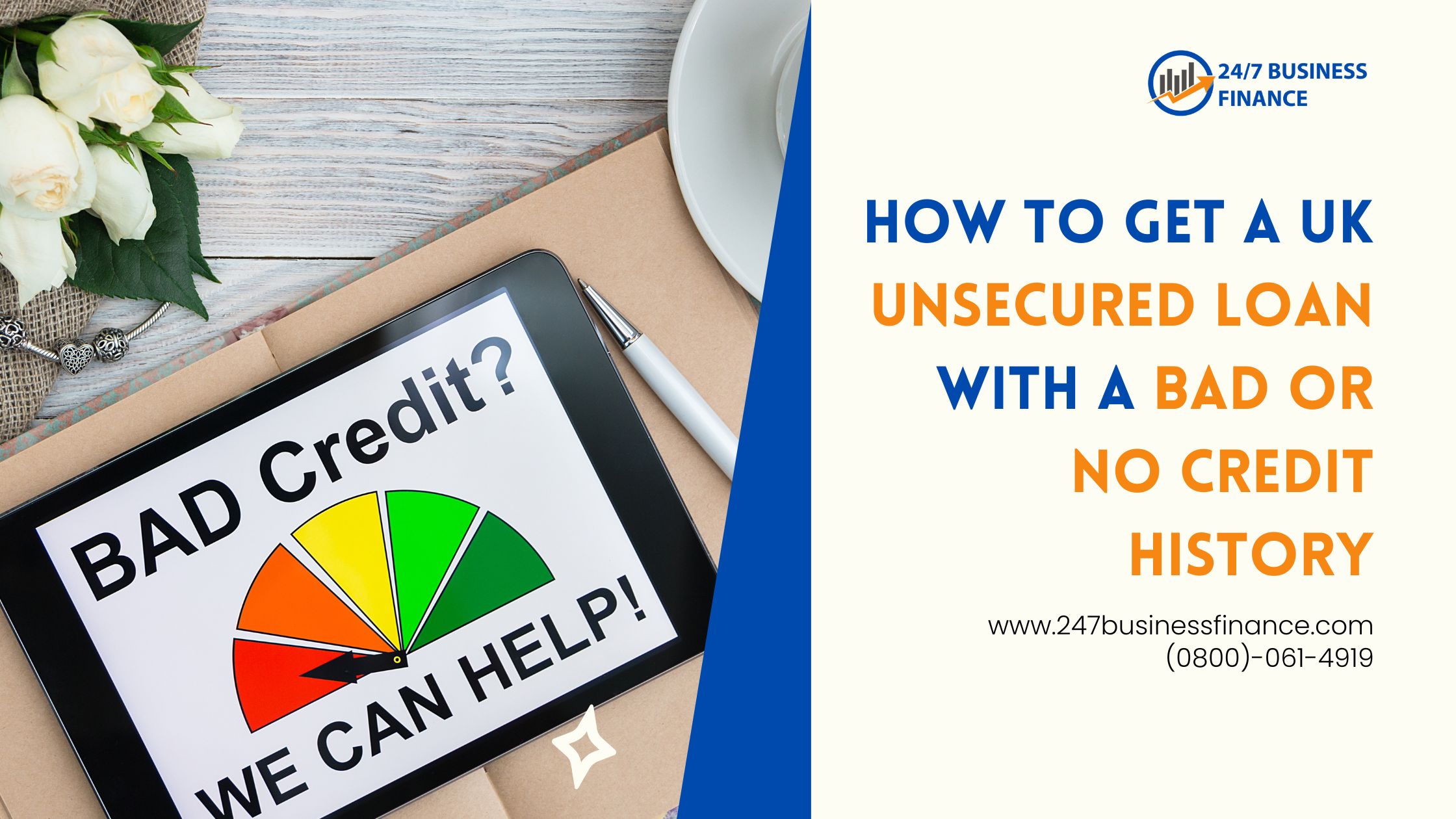 Unsecured Loan with a Bad or No Credit History
