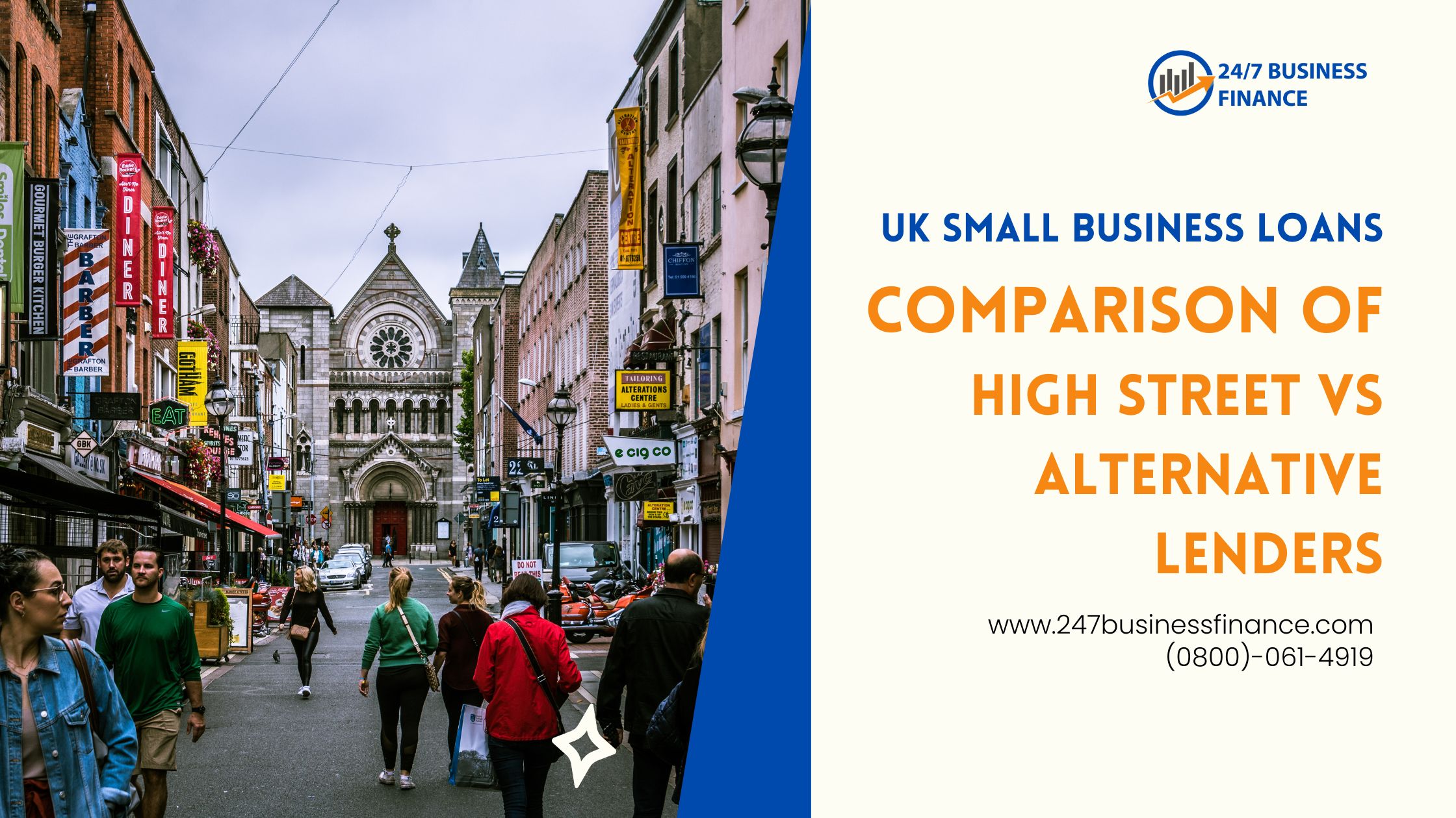 Comparison of High Street vs. Alternative Lenders