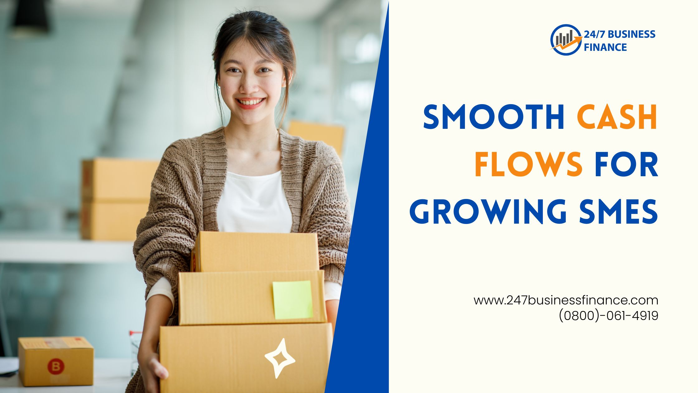 Smooth Cash Flows for Growing SMEs