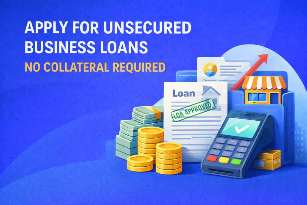 Apply for Unsecured Business Loans – No Collateral Required