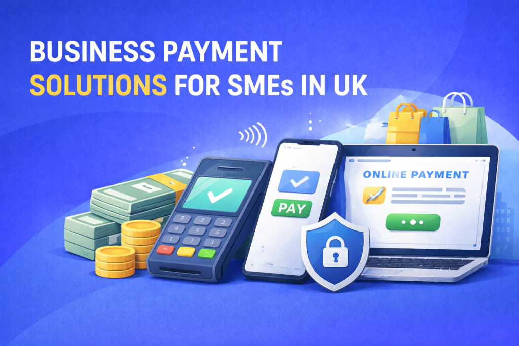 Discover smart business payment solutions for SMEs in the UK. Accept card, online & POS payments, improve cash flow, and grow faster with secure systems.