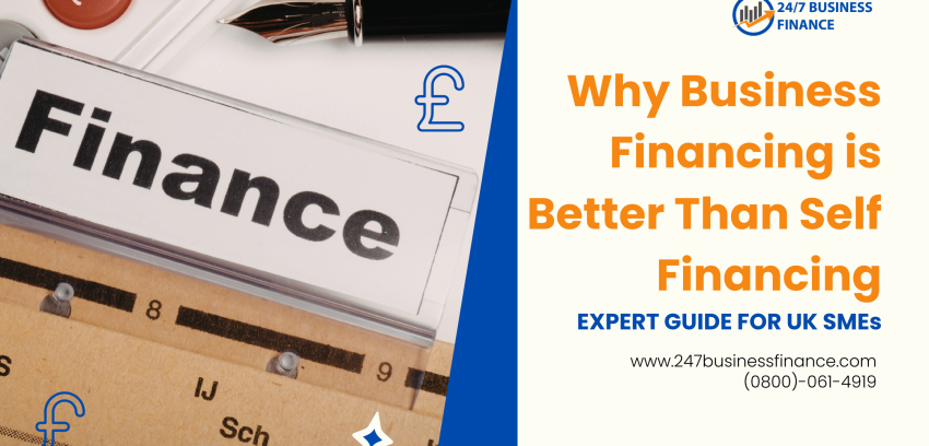 Why Business Financing is Better Than Self Financing