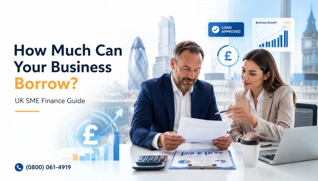 How Much Can Your Business Borrow in the UK A Complete Guide for SMEs (2026) - 247 Business Finance