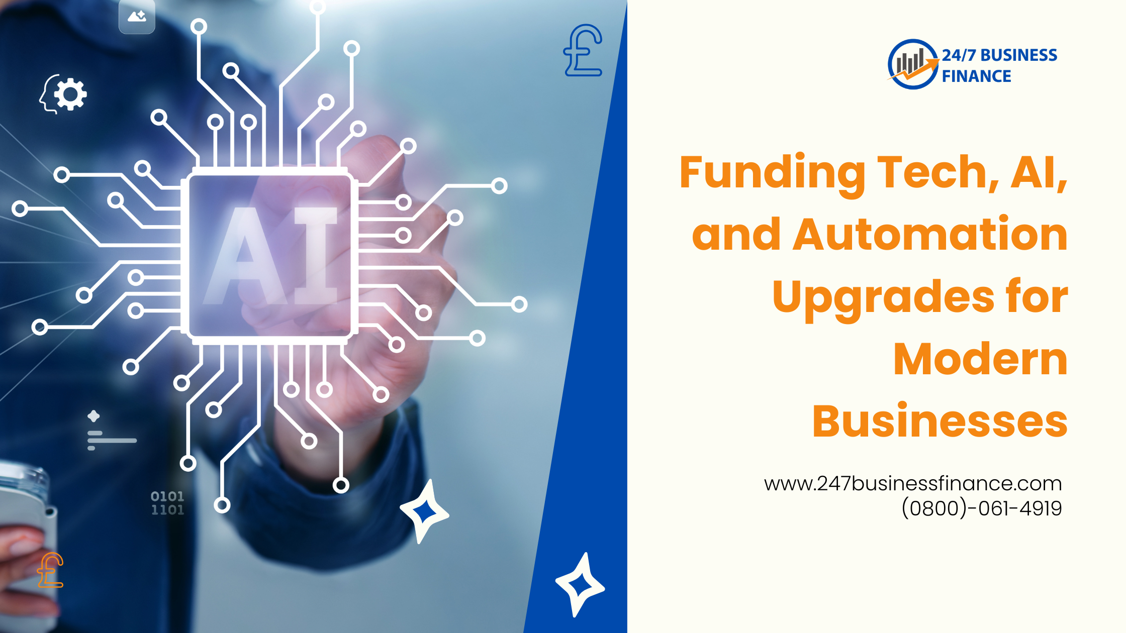 Funding Tech, AI, and Automation Upgrades for Modern Businesses