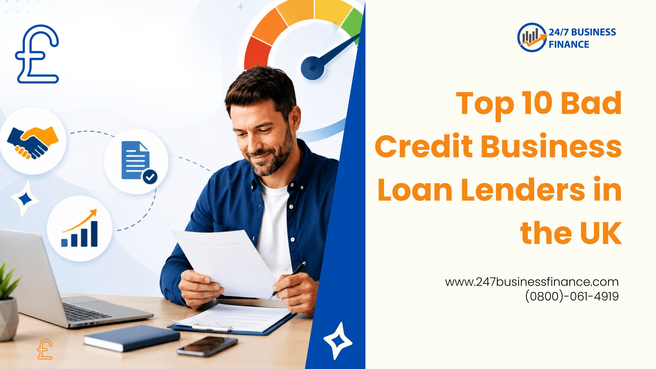 Top 10 Bad Credit Business Loan Lenders in the UK
